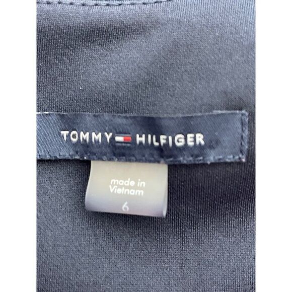 Tommy Hilfiger Women Sleeveless Color Block Sheath Dress Size 6 - Picture 8 of 8